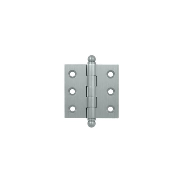 Deltana CH2020U26D Ball Tip Cabinet Hinge Brushed Chrome, 10PK CH2020U26D-XCP10 - main